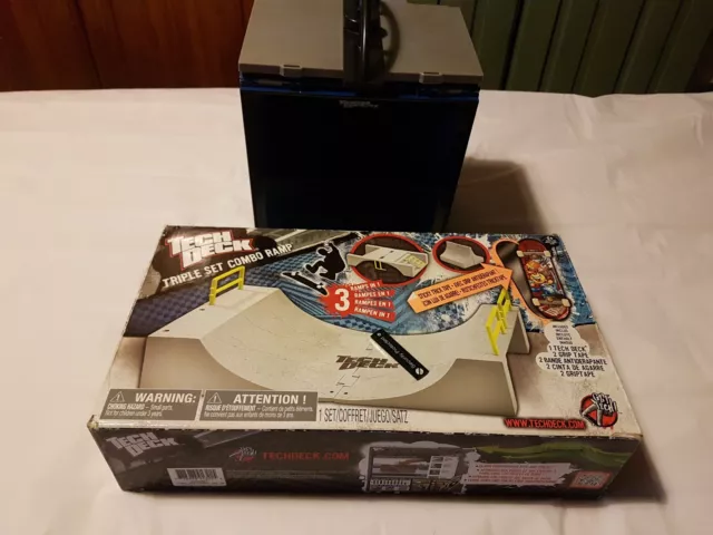 Tech deck triple cheap set combo ramp