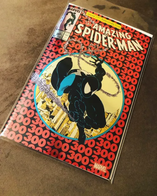Amazing Spider-Man 300 Foil Variant 2023 Facsimile Marvel Classic Mcfarlane