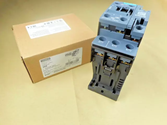 SIEMENS 3RT2028-1BB40 3-pole contactor (NIB)