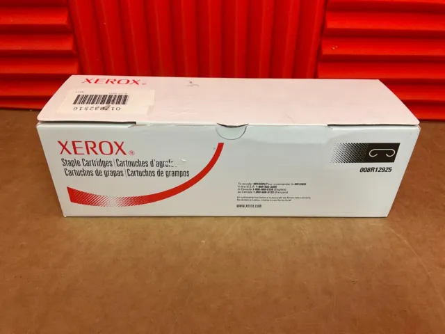 Xerox Phaser 7760 Staple Cartridge 4 Pack008R12925 ✅❤️️✅❤️️ NEW