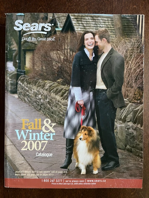 2007 SEARS FALL & Winter Catalogue Canada $95.00 - PicClick CA