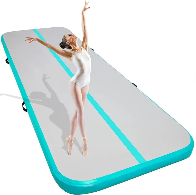 10 ft inflatable track floor tumbling mat Inflatable gymnastics Yoga mat PVC