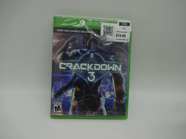 Microsoft Crackdown 3 Standard Edition (Xbox One) Sealed (BXK)