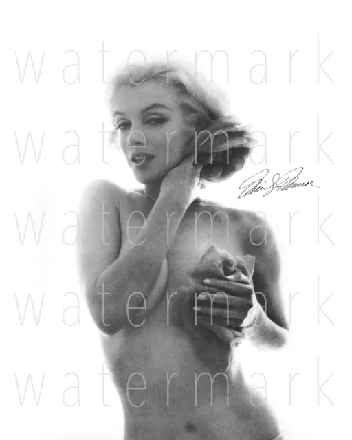 Marilyn Monroe signed sexy hot 8X10 photo picture poster autograph RP