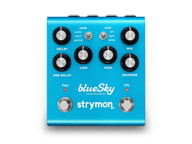 STRYMON Blue Sky Reverb Pedal - blueSky Reverberator V2