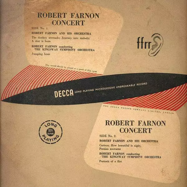 Robert Farnon And His Orchestra - Robert Farnon Concert (Vinyl)