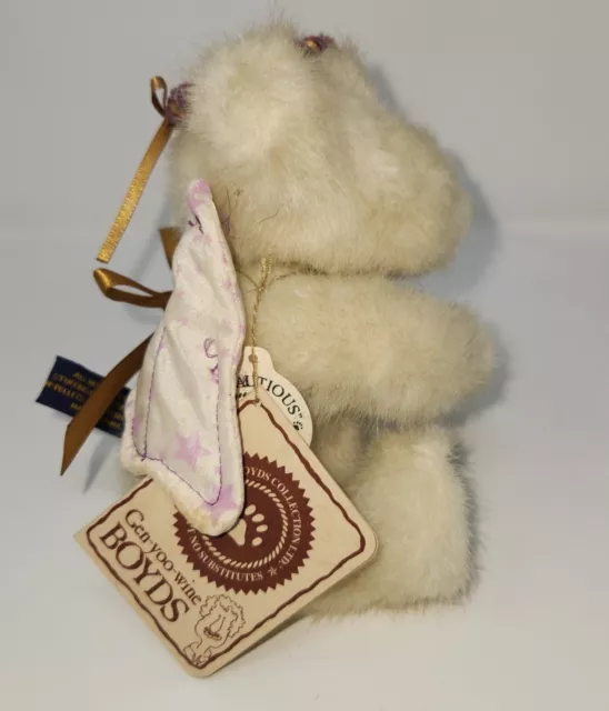 Boyds Bear Collection Faith And Dreams Plush 9" 2002 Wings White *No Big Star 2