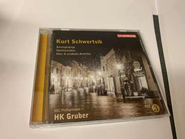 BBC Philharmonic Orchestra - Kurt Schwertsik: Baumgesänge; Nachtmusiken CD