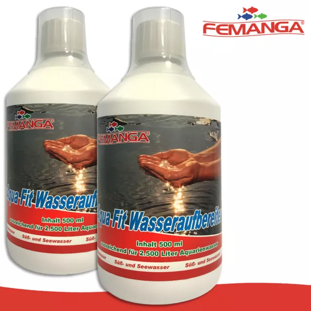 Femanga 2 x 500 ML Eau Fit Traitement De L'Eau