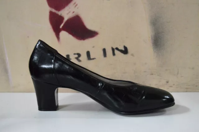 Women's Pumps Bally Vasano Suisse Black 80er True Vintage 90´S Combina