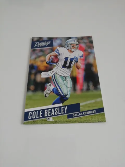 Cole Beasley Dallas Cowboys 2017 Prestige #46 NFL Trading Card