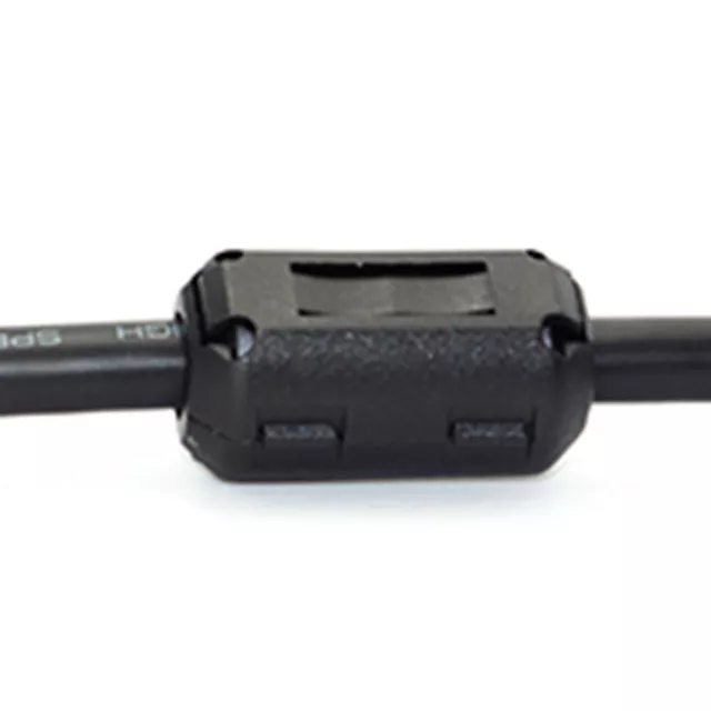 10 pz 9 mm clip-on anello in ferrite nucleo perline soffocamento RFI EMI clip cavo filtro rumore -