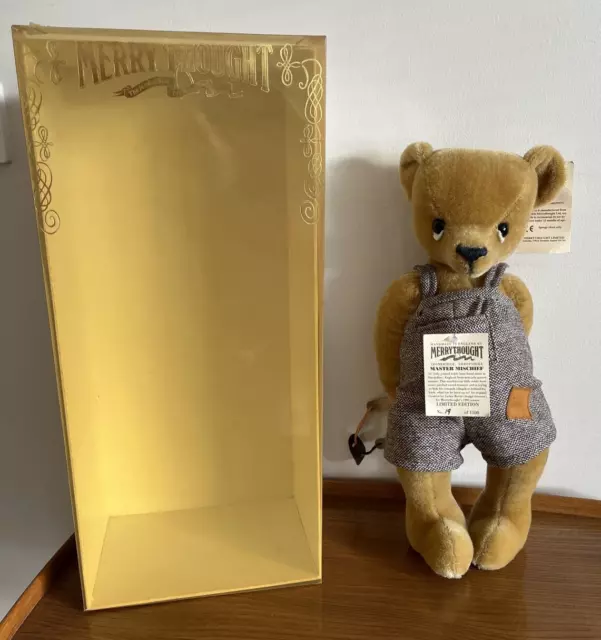 A Boxed Merrythought Limited Edition Mohair Teddy Bear
