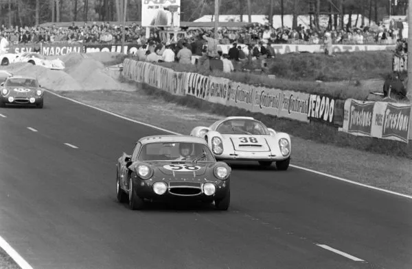 Leo Cella & Philippe Vidal Alpine A210 Renault Le Mans 1967 Motor Old Photo 3