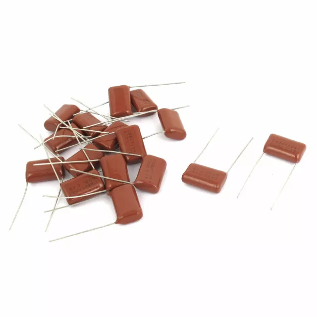 16pcs 104J 630V 0.1uF Electronic Components Metallized Polyester Film Capacitors