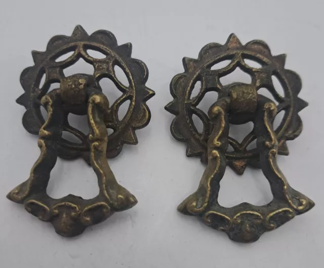 Vintage /Antique Drop Handles Drawer Pull Door Dresser Handle Furniture Hardware