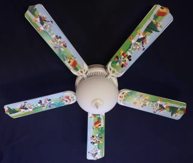 New DISNEY MICKEY & MINNIE MOUSE & FRIENDS Ceiling Fan 52"