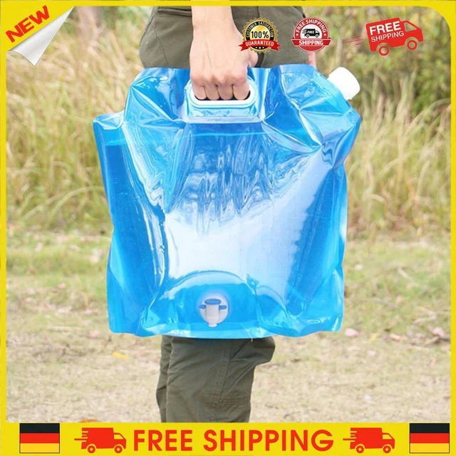 ❥ Sacchetto acqua Domybest, pieghevole, contenitore acqua, bottiglia, per campeggio, Wan
