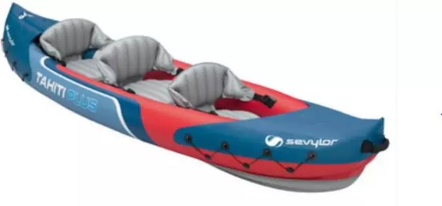 Sevylor Kayak Tahiti Plus Air-Boat 2 Personnes 1 Enfant Canot Familienkajak