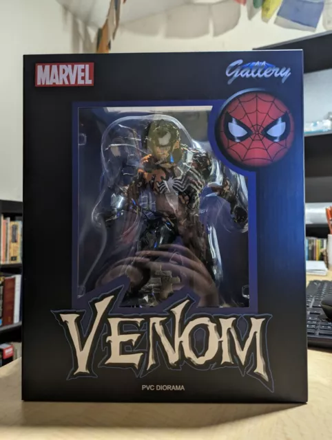 Marvel Gallery Venom 9" Pvc Diorama Toy Figure Statue Spider-Man Eddie Brock