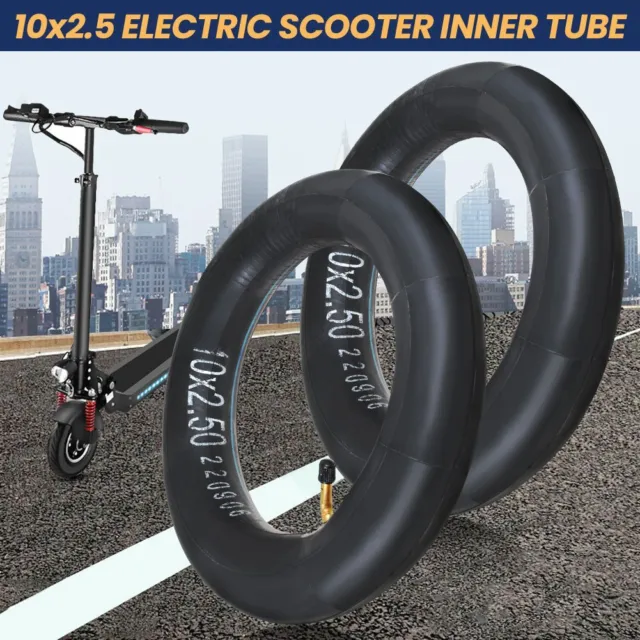 2PCS 10 inch Inner Tube 10x2.50 Electric Scooter Tyre Tube Baby Kid Stroller UK