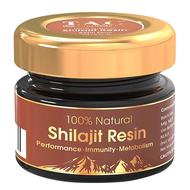 TAC THE Ayurveda Co 100 Shilajit himalayano naturale 20g (lunga
