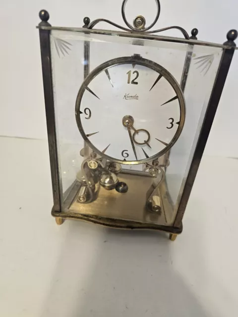 Vintage Kundo Brass Carriage Clock