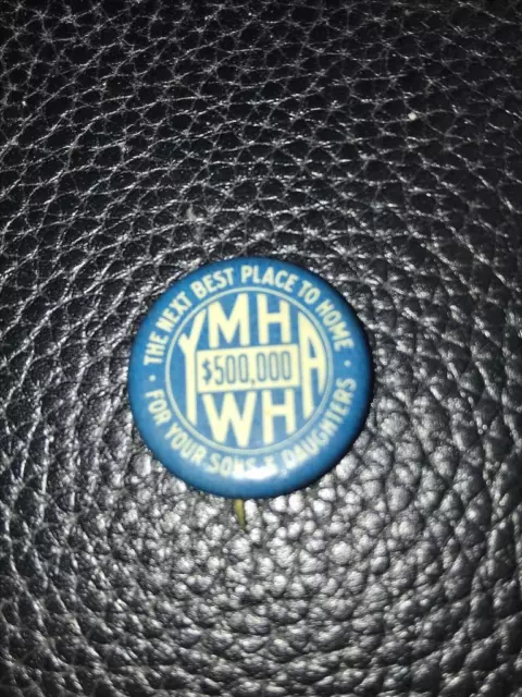 Vintage Pin - YMHA & YWHA - Young Men/Women Hebrew Association - #39865