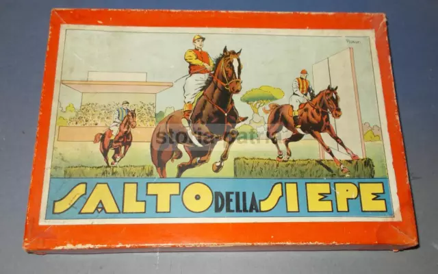 Sport_Ippica_Salto Ad Ostacoli_Cavalli_Gioco Da Collezione_Inusuale_Galbiati 2