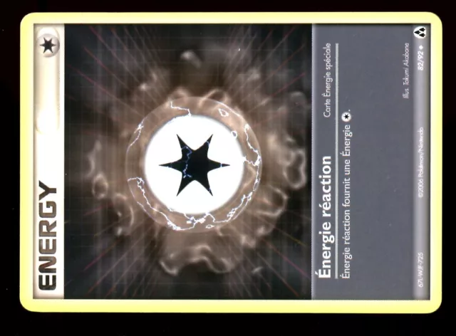 Pokemon Ex Crea Legendes Unco N°  82/92 Energie Reaction