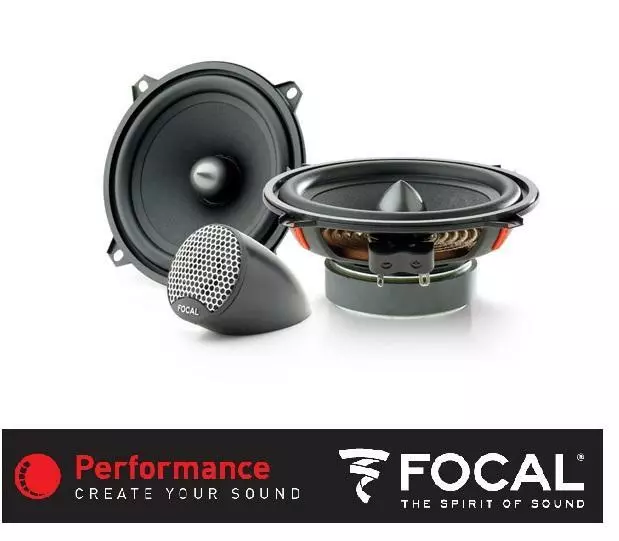 Focal ISU 130 Integration 2 Wege Komponenten Lautsprecher Set 13 cm, 120 Watt