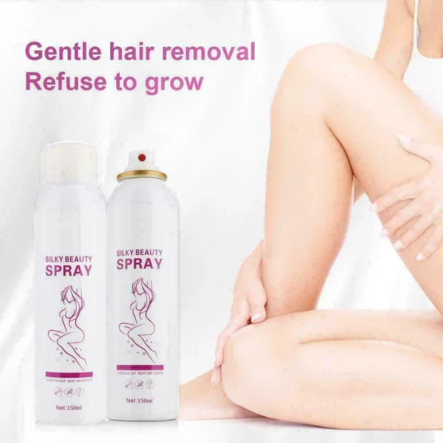 Spray corporal personal natural permanente para depilación piel suave 150 ml