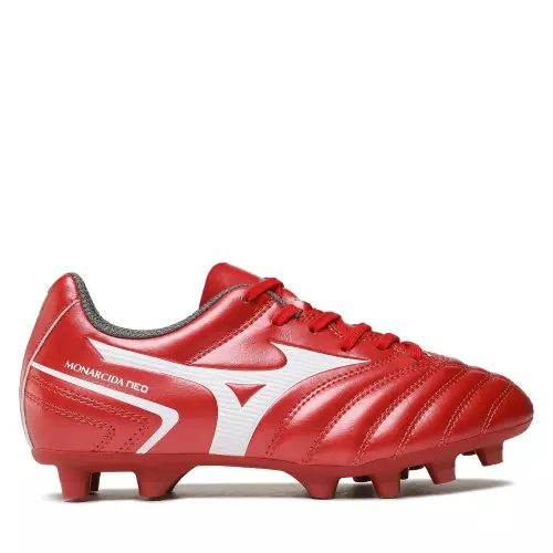 MIZUNO MONARCIDA NEO II SELECT JR SCARPE DA CALCIO DA BAMBINO red