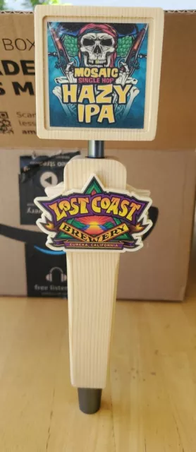 Lost Coast Brewery Mosaic Single Hop Hazy Ipa Beer Tap Handle