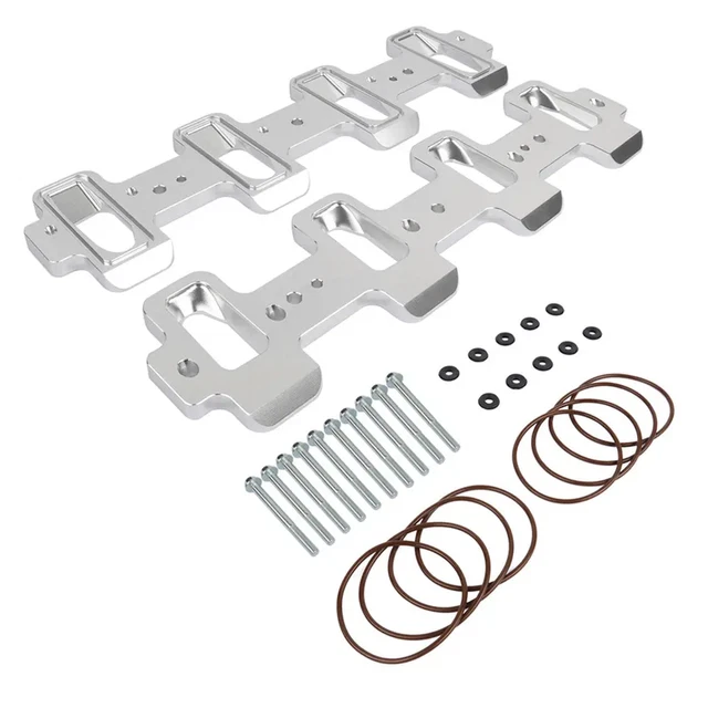 For LS Cathedral Port Cylinder Head to Rectangle Port Intake Manifold Adapters