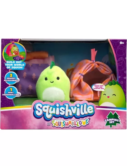 Squishmallows Squishville Camping Set