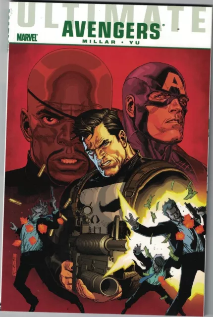ULTIMATE COMICS AVENGERS CRIME & PUNISHMENT TP TPB $19.99srp Millar Yu NEW NM