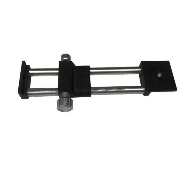 optical stage, rack and pinion, 9" long, 1/4-20 mount on slide & end
