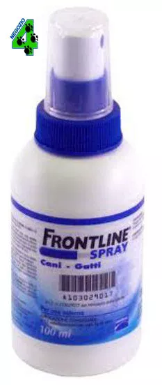 FRONTLINE spray 100 ml per cani e gatti ANTIPARASSITARIO ANTIPULCI