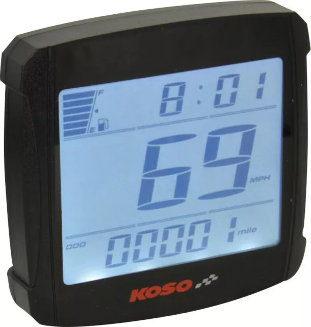 KOSO BB026001 XR-SA Multi-Function Electronic Speedometer