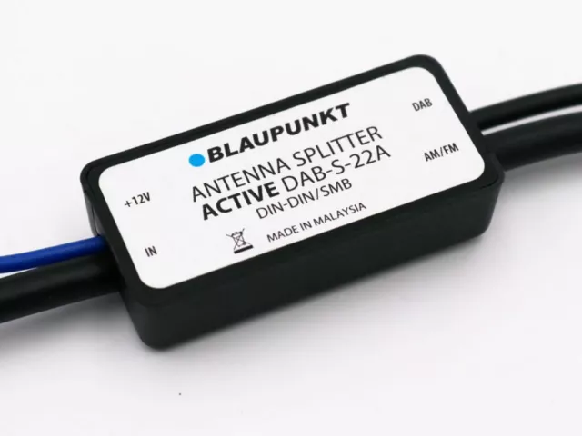 Blaupunkt Antennen-Splitter aktiv DAB-S-22a DIN/DIN AM/FM DAB/DAB+ 2006017472609