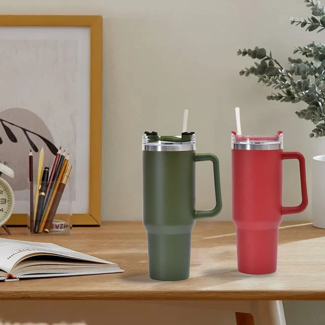 Tazza di alta qualità tazza termica acciaio inox con coperchio cannuccia