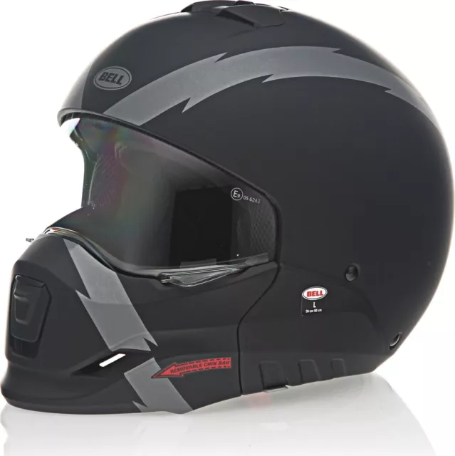 Bell Broozer Arc Matte Black Gray Helmet size Medium