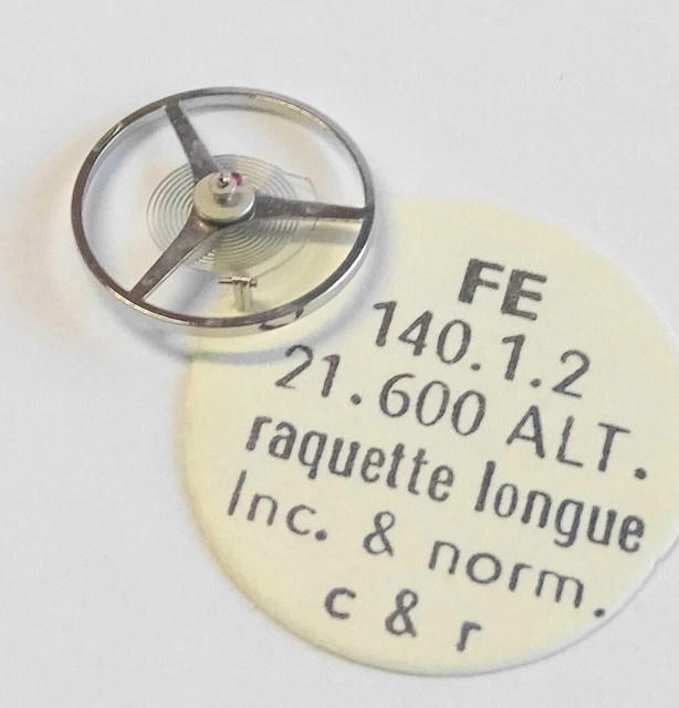 Pièce Horlogerie Balancier Complet Pour Calibre FE 68-67 Inca - Marque Laval - Neuf Sans étiquette