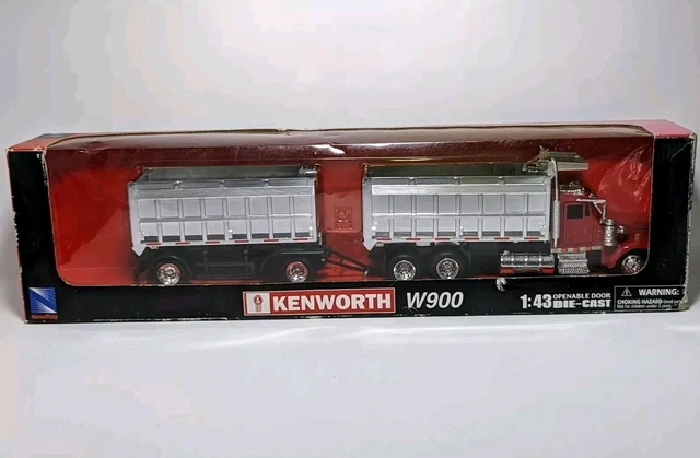 New Ray Kenworth W900, Camion Da Collezione In Scala 1/32, Modello In Metallo, Importato Da HTC Equipment
