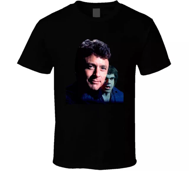 BILL BIXBY LOU Ferrigno The Incredible Hulk T-Shirt £6.53 - PicClick UK