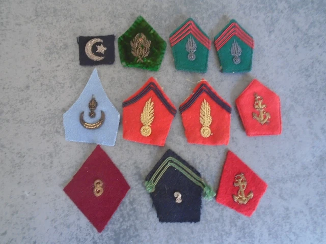 Insigne Tissu Pattes De Col Douanier – Militaria Français Occasion