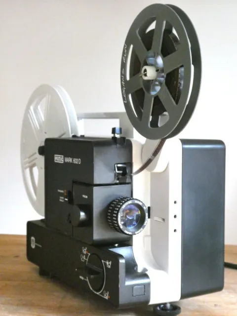 EXCELENTE Proyector de Cine Doble Formato Eumig 602 8 mm Reparado Garantizado Funcionamiento