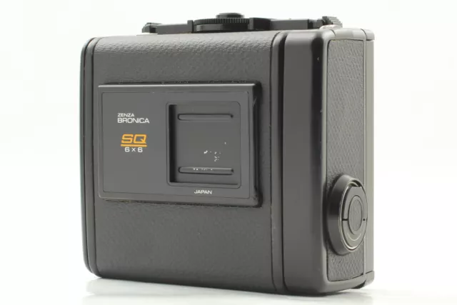 [MINT] Zenza Bronica SQ 120 6x6 Film Back Holder From JAPAN