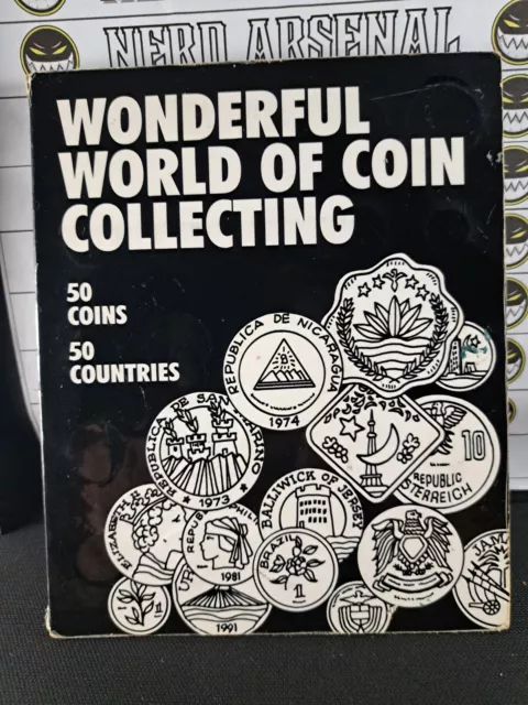 Wonderful World of Coin Album for Collectors Includes 50 Coins from 50  Countries 
